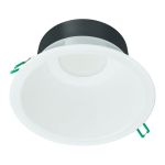 Philips LED Downlight Coreline DN142B Aluminium Valkoinen 11W 1200lm 60D - 830 Ciepła Biel | Aukko 155mm - IP20 - Valkoinen Reflektor